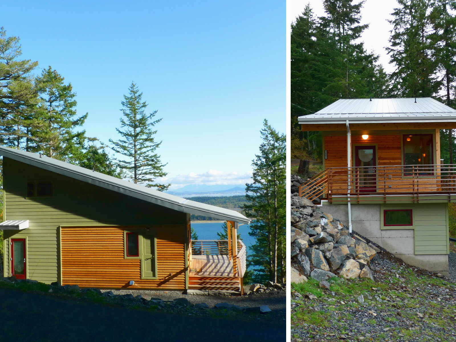 1000sf House- with wrap around deck