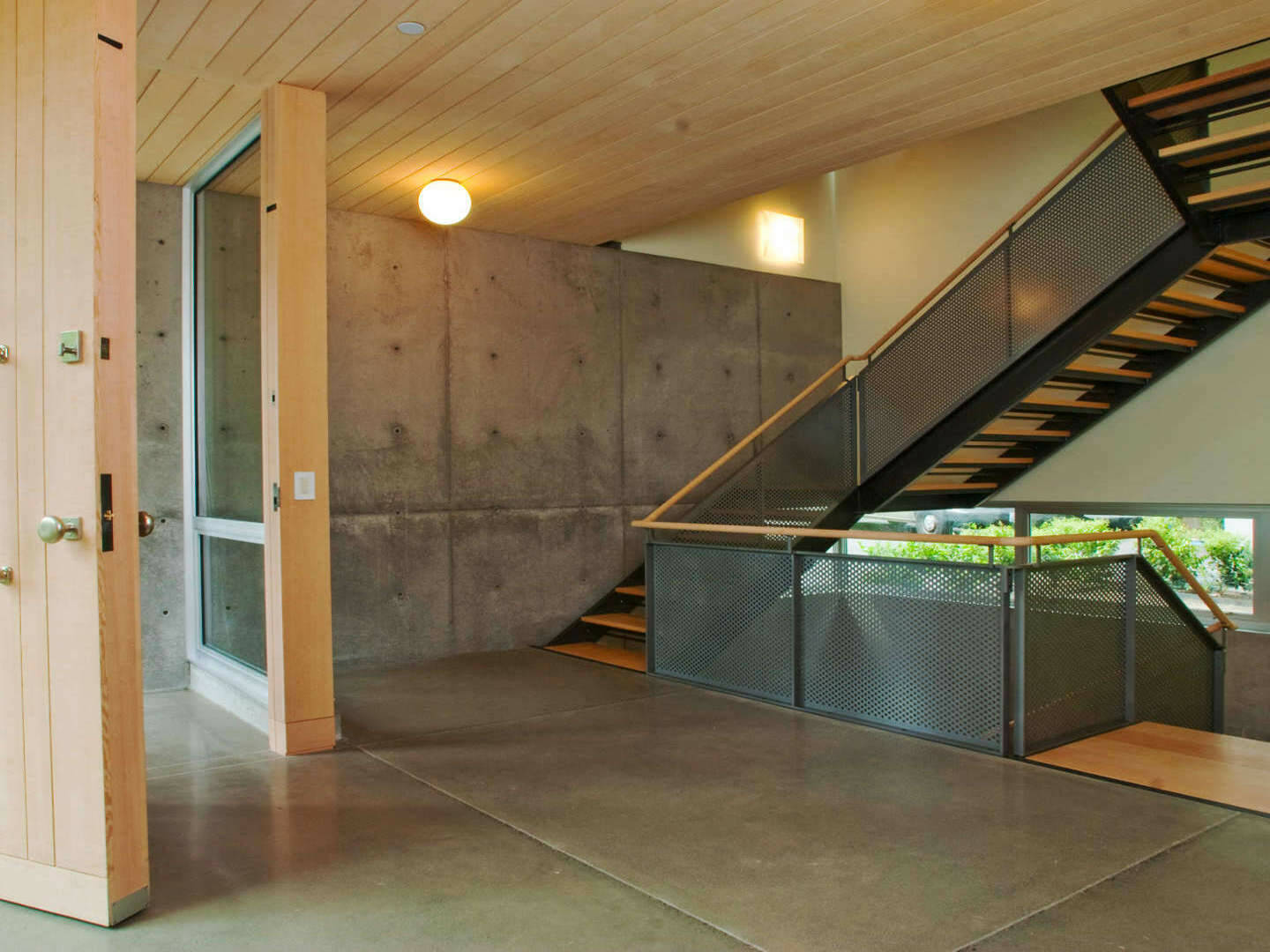 Longhouse - entry and main staircase