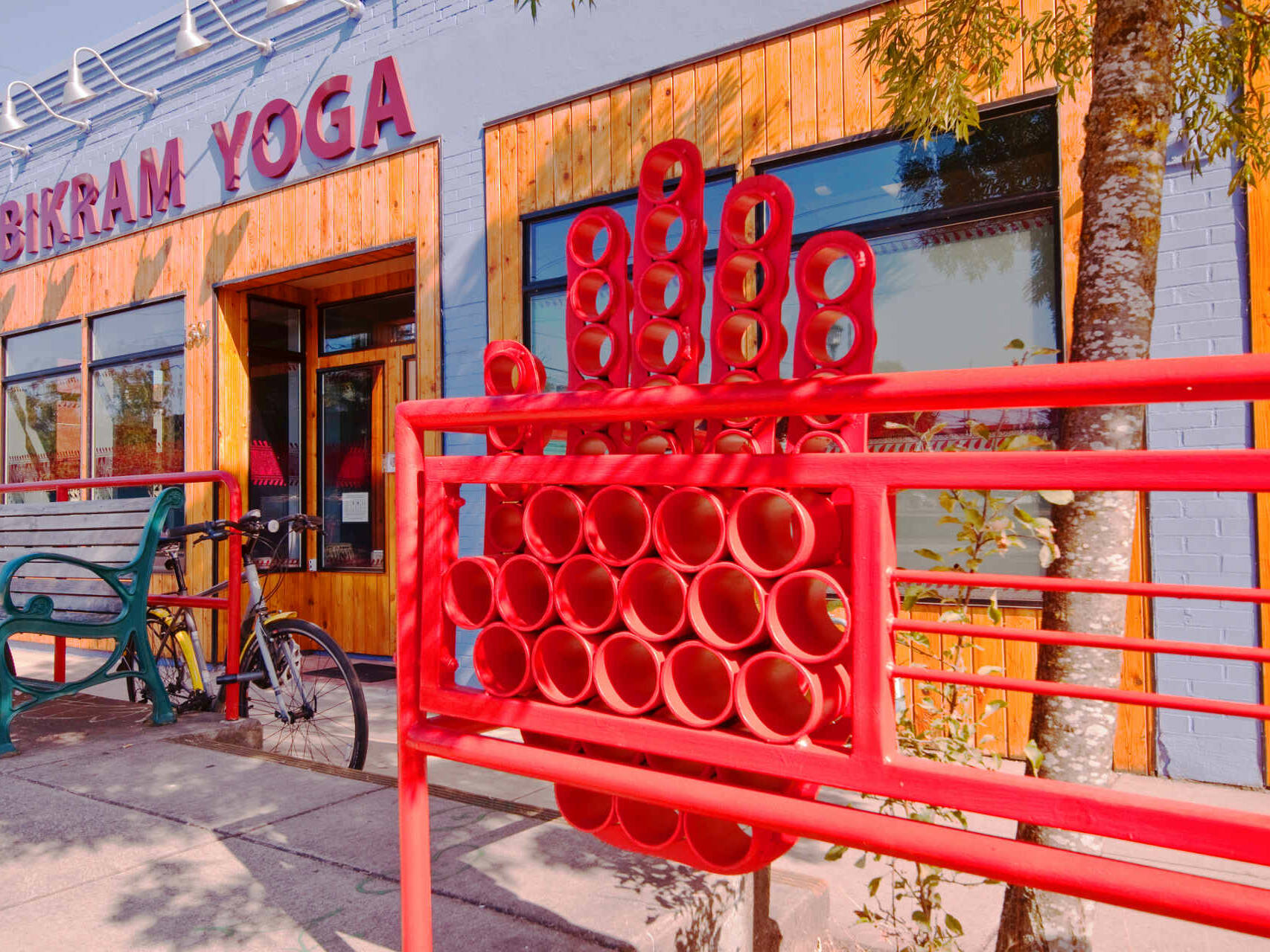 Alberta Alignment: Chakra Hello Hand in red