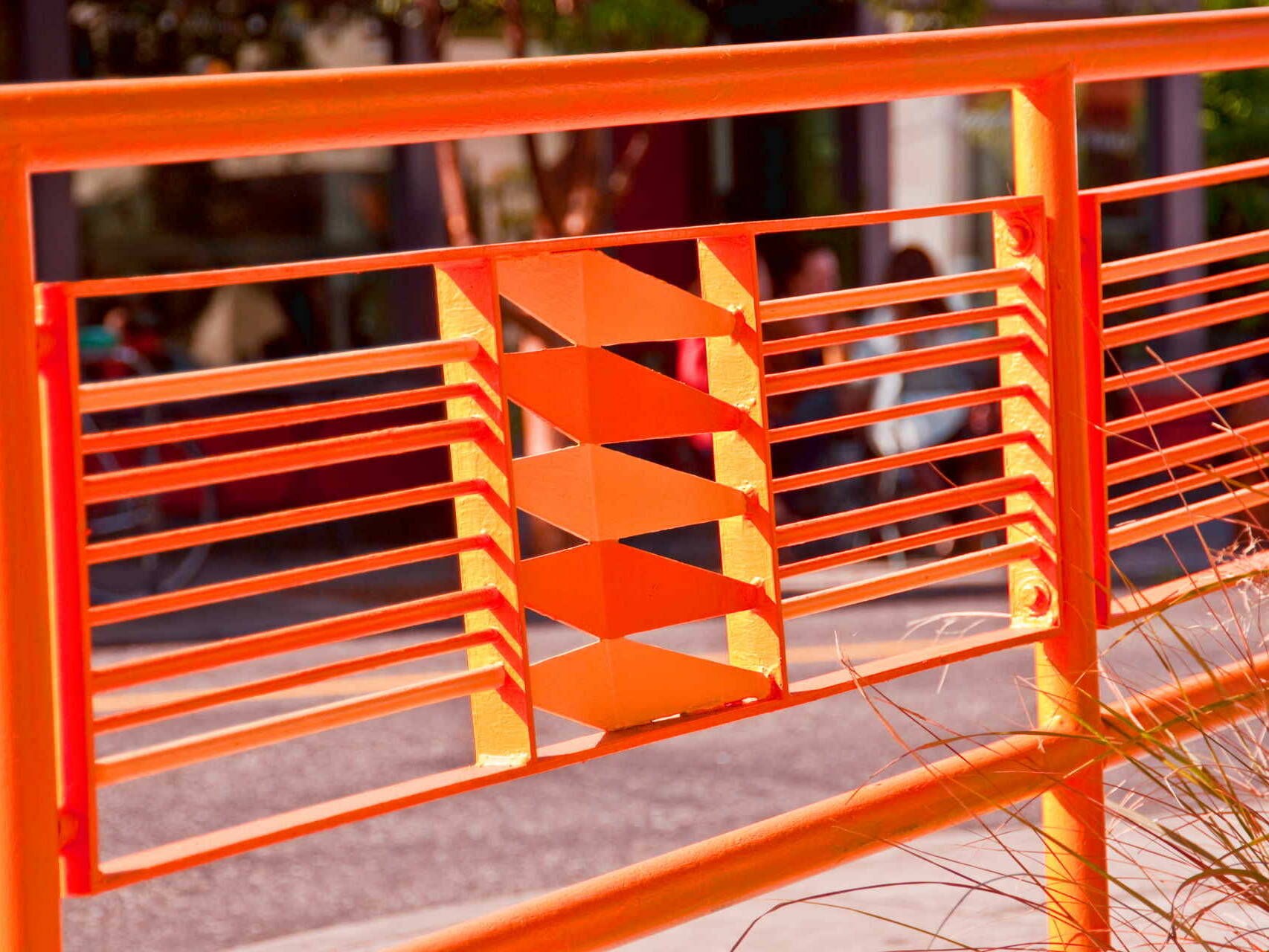 Alberta Alignment: Orange Weave Detail