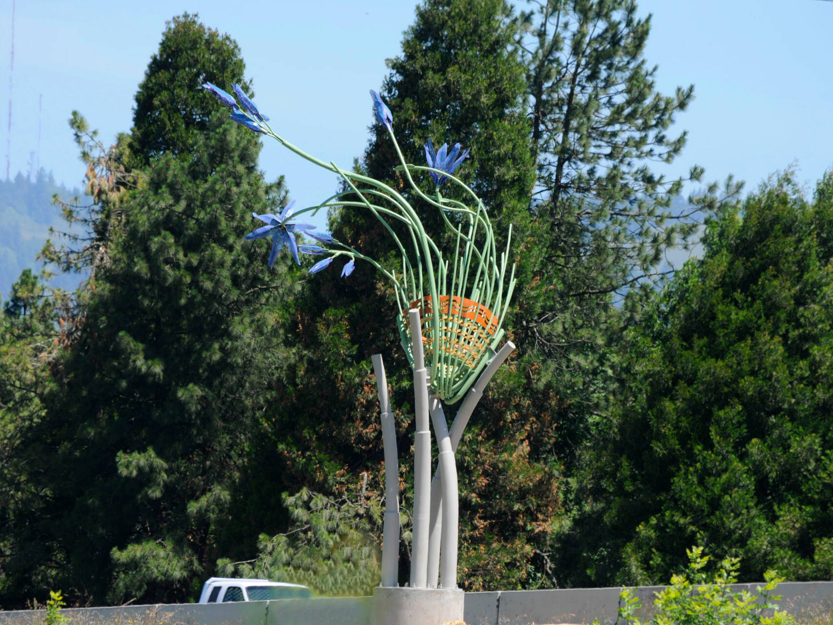 Camas Basket seen from Alton Baker Park