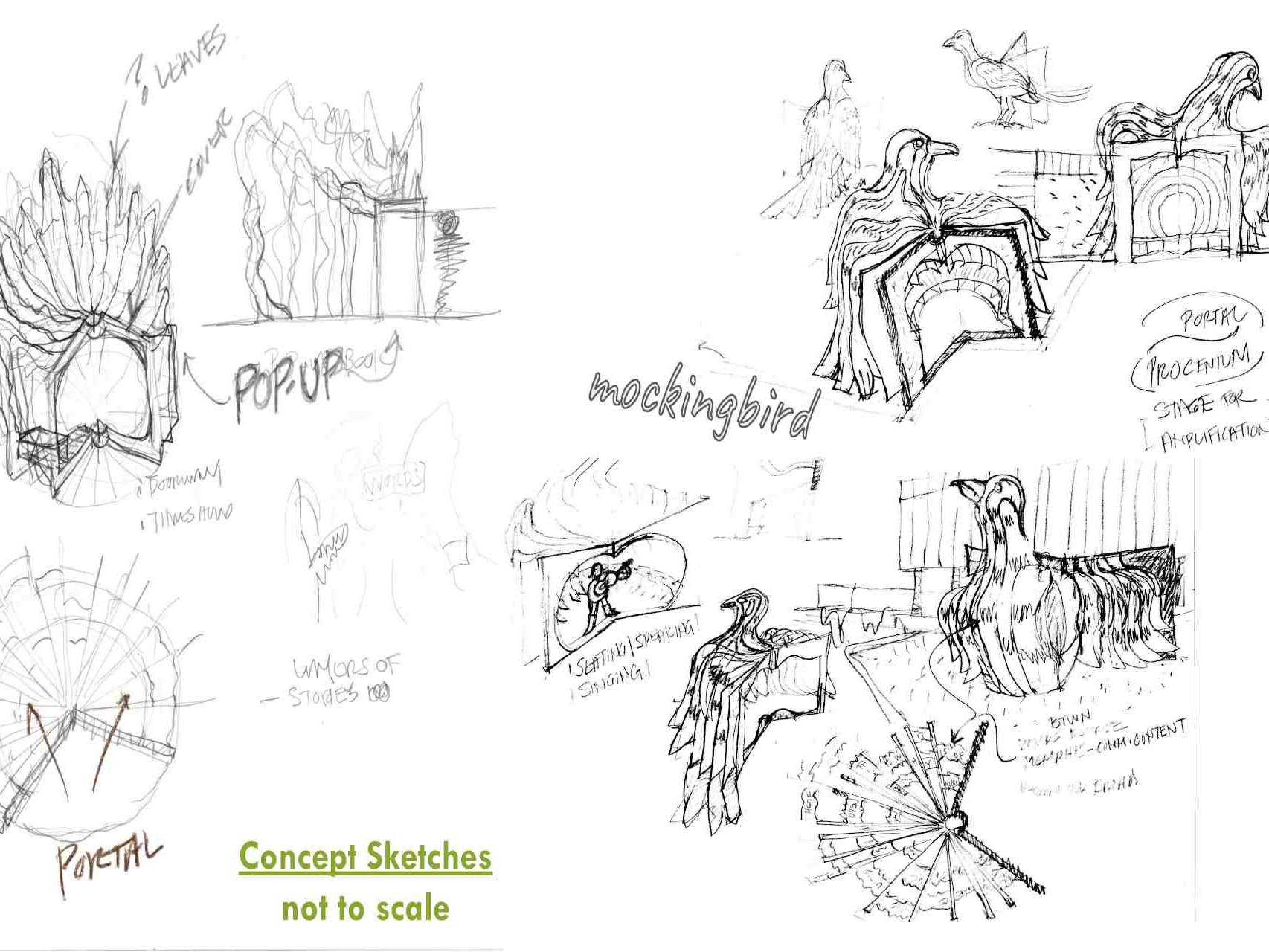 Cossitt Library Public Artwork Schematic Design