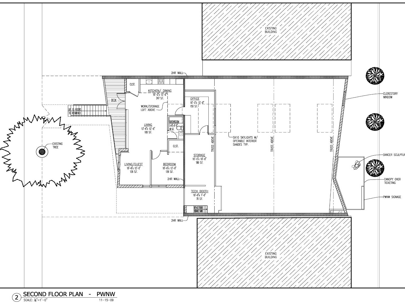 second floor plan