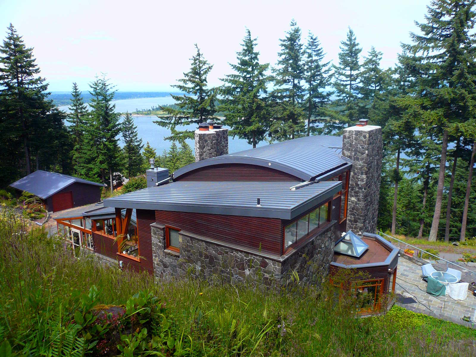 Stone house in the Sn Juan Islands