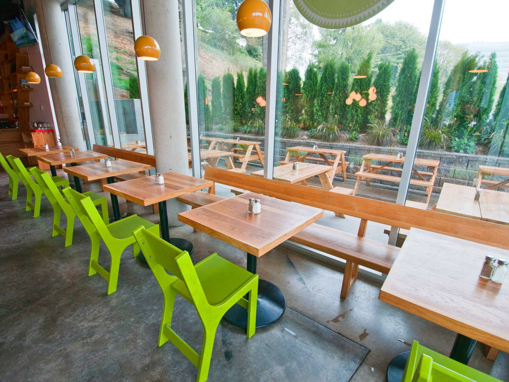 cafe tables