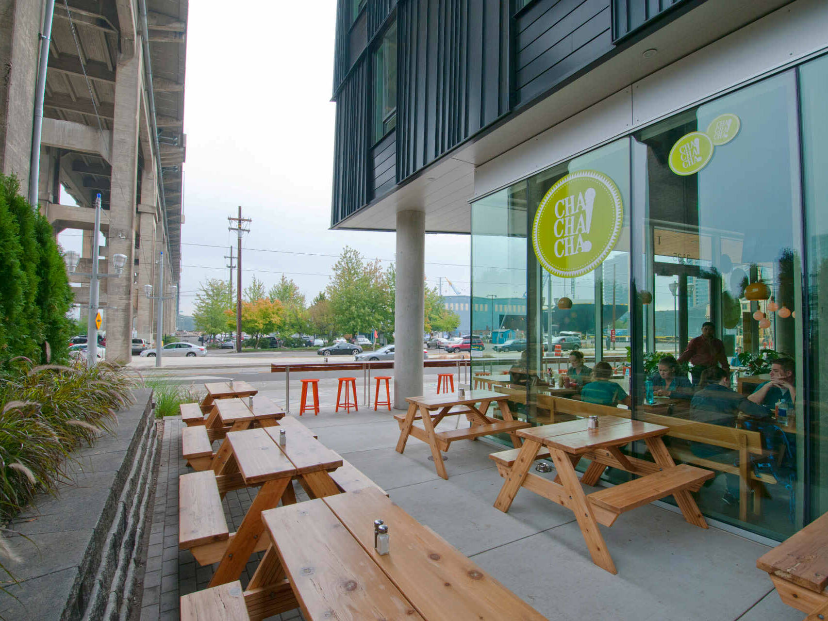 outdoor dining in SOWA