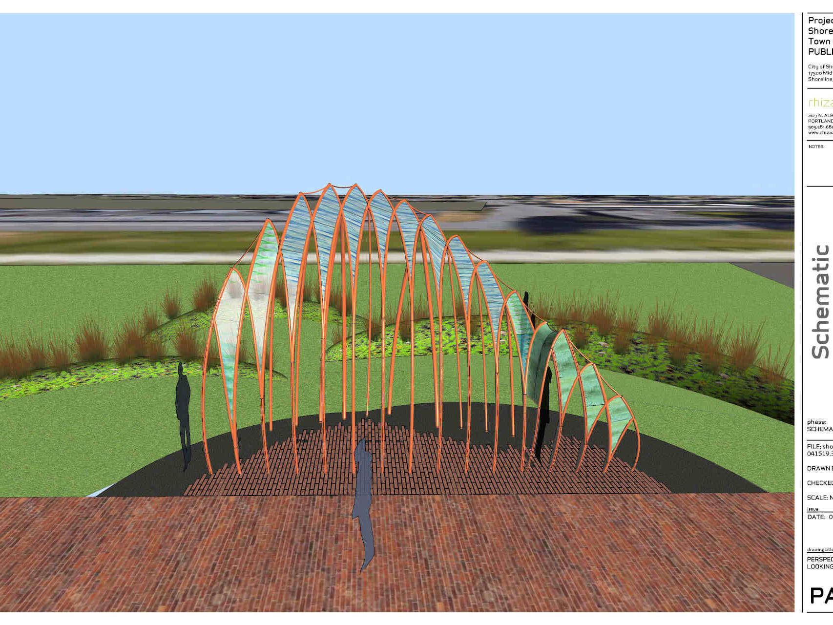 Shoreline Public Artwork Schematic Design