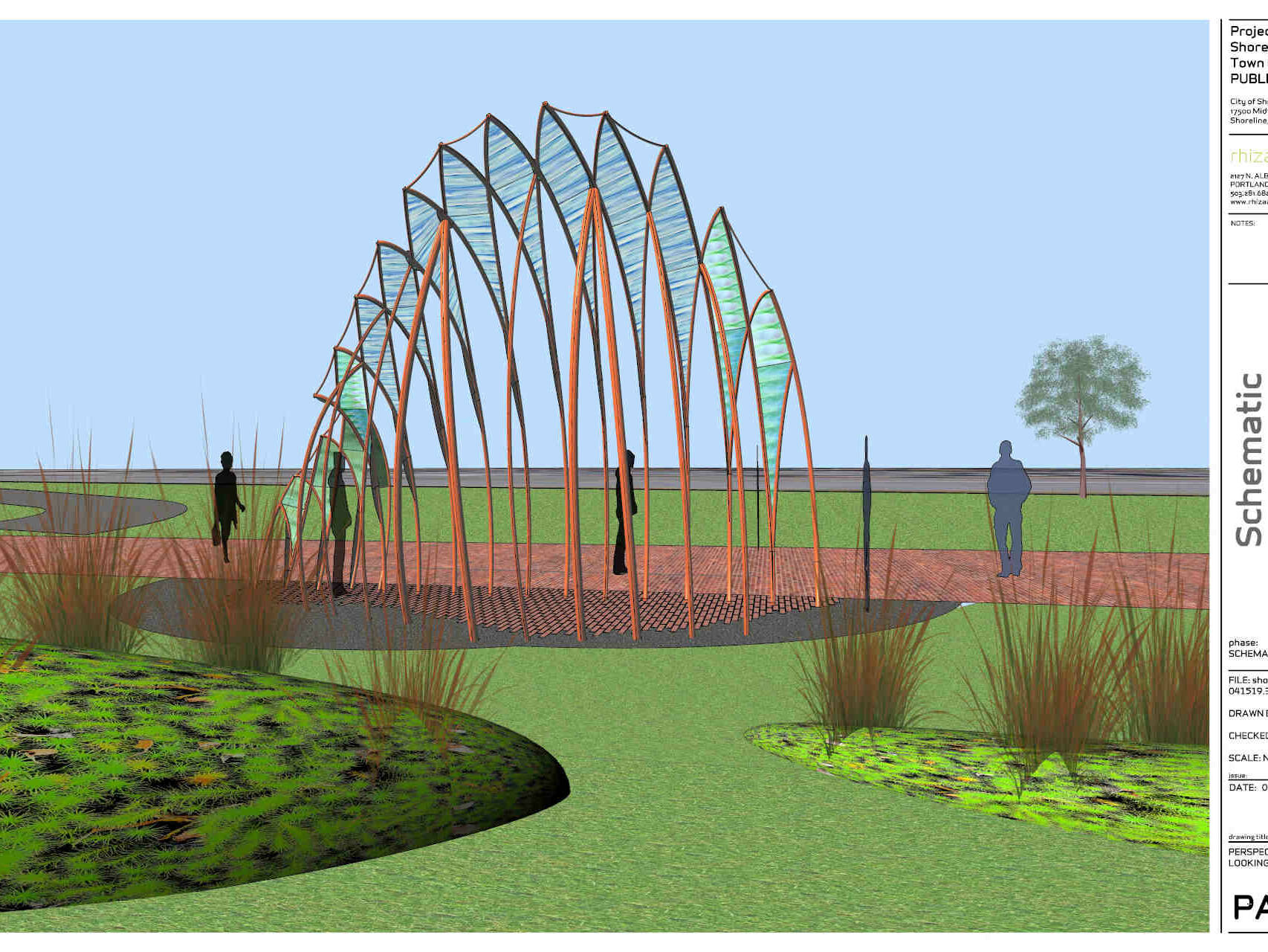 Shoreline Public Artwork Schematic Design
