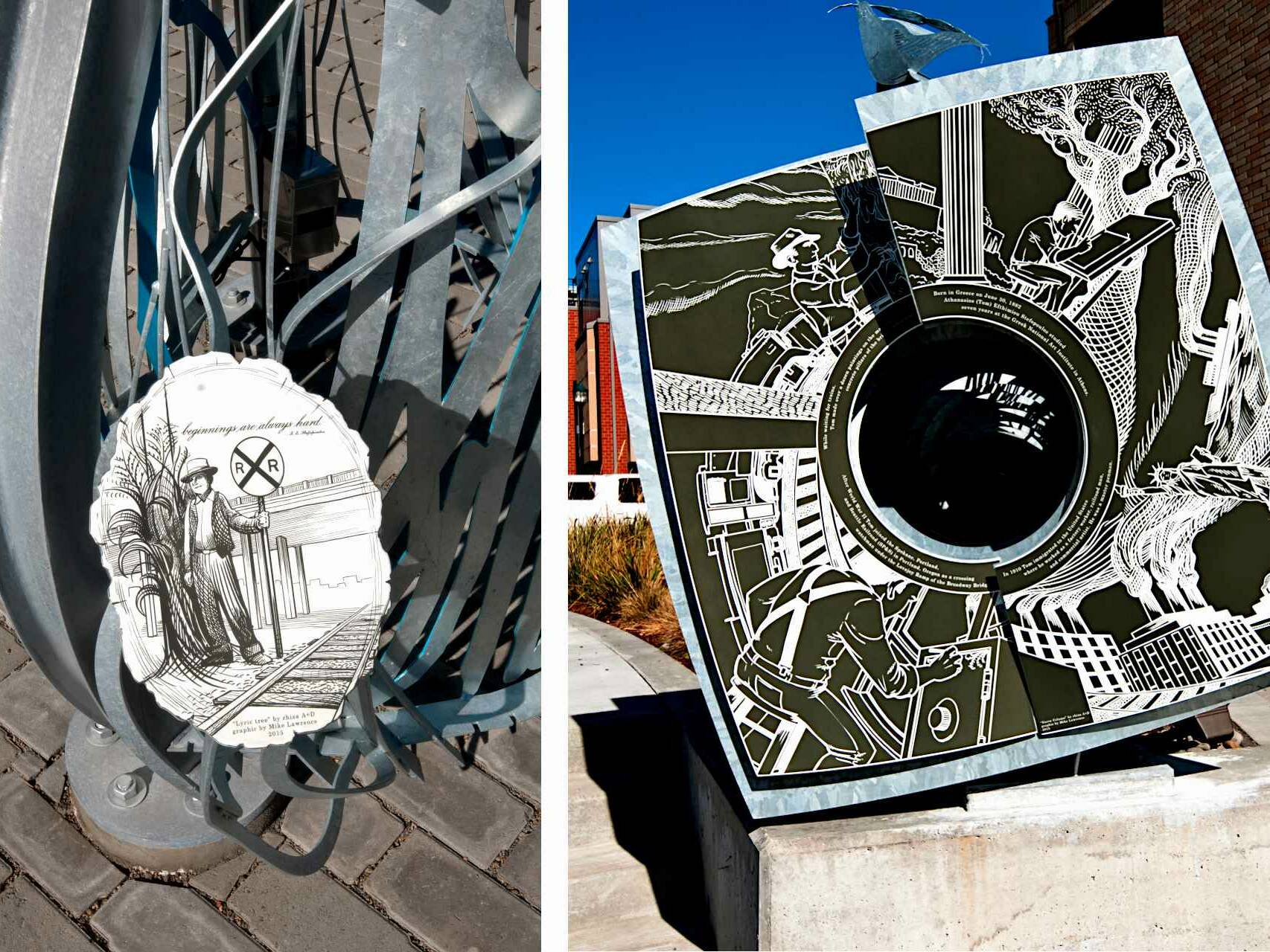 Tom's Song- Narrative Plaques