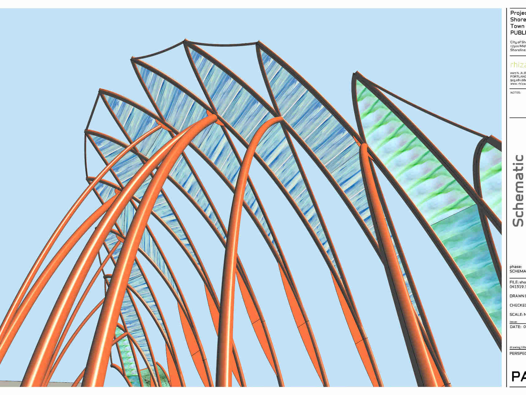 Shoreline Public Artwork Schematic Design