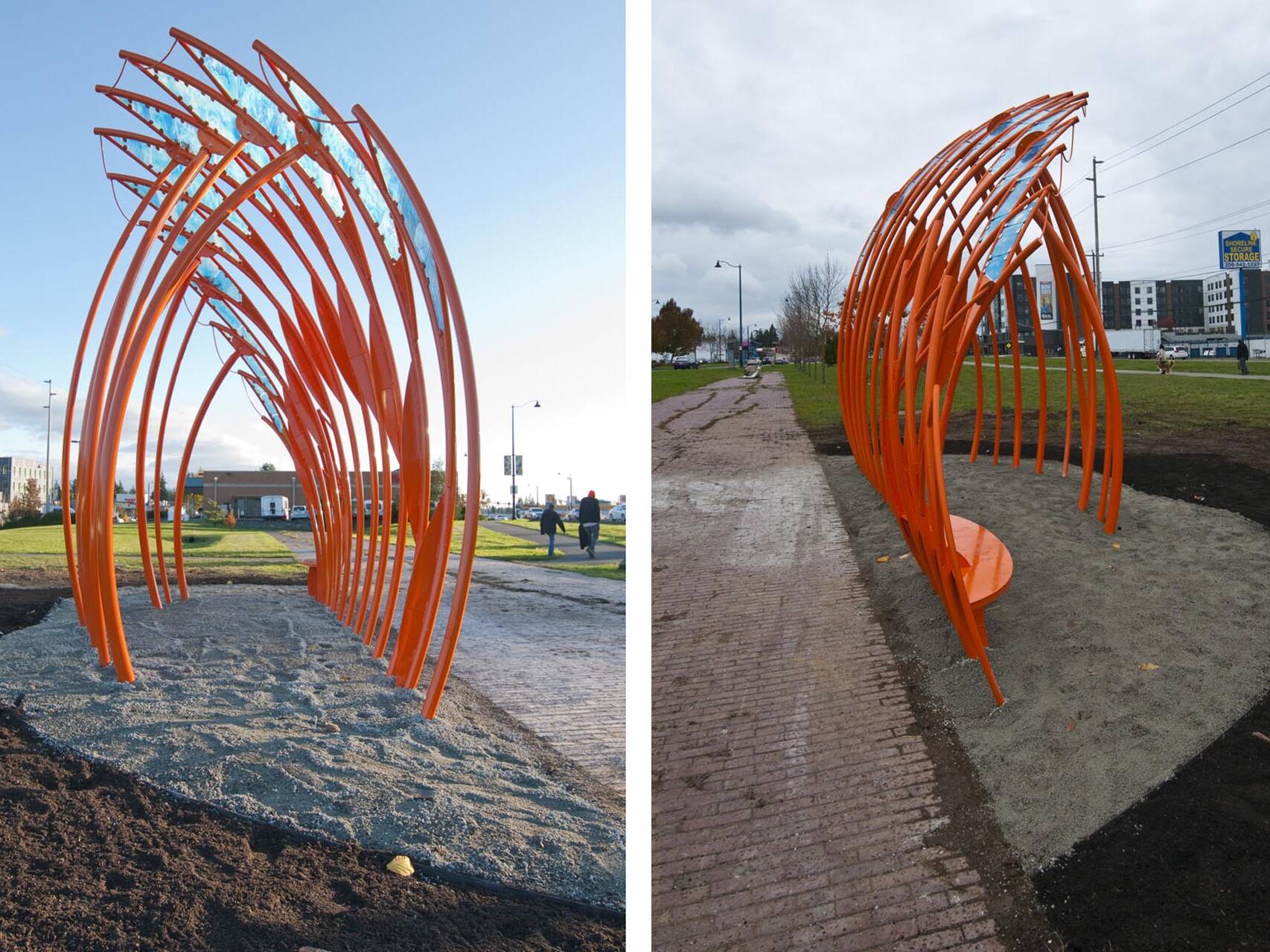 Soundshell Internatural Station , Public Artwork in Shoreline WA. 2020, by rhiza A+D